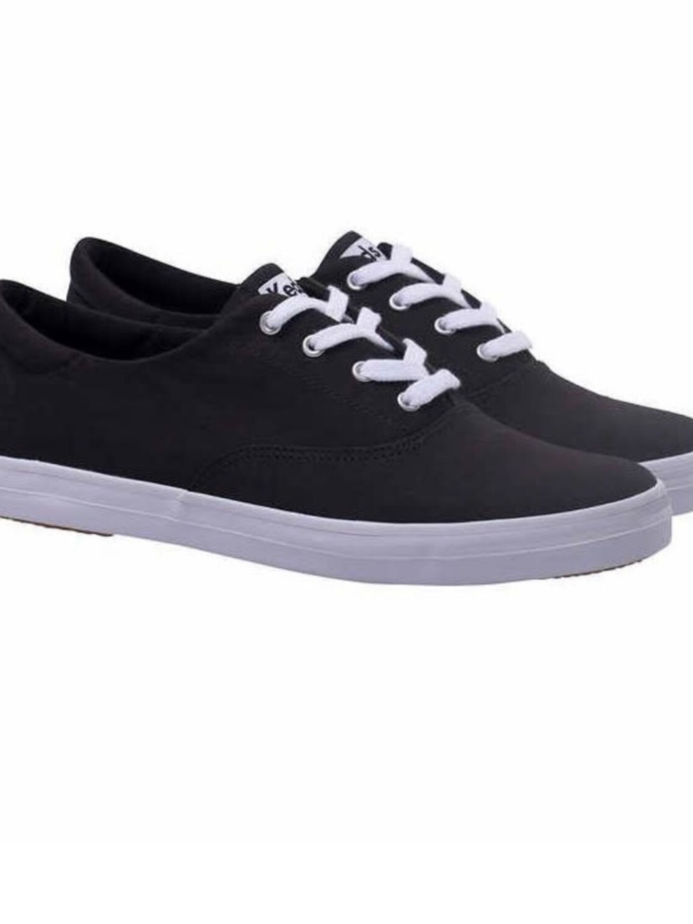 black Keds - Canvas Sneaker - Size 6